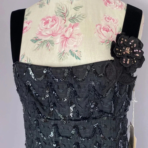 Nanette Lepore sequin blouse size 8 - Picture 2 of 11